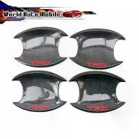 ราคา เบ้ากลมมือจับประตู Trd สี Black Carbon Hilux Revo Fortuner Innova Toyota 4 ประตู ปี2015 - 2018 สวัสดิการสด (1732180589527926531)
