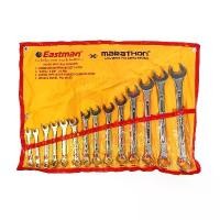 ราคา จัดส่งฟรี กทม ชุดประแจแหวนข้างปากตาย อีสท์แมน (EASTMAN) จำนวน 14 ชิ้น ขนาด 8-24 มม. ผลิตจากเหล็ก Carbon Steel แข็งแรง ทนทาน (1732230513256859565)