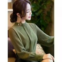 ราคา เสื้อแฟชั่นสตรี เสื้อเบลาส์ แขนยาว ลำลอง ผ้าชีฟอง สไตล์ฤดูใบไม้ร่วงและฤดูใบไม้ผลิใหม่ เหมาะสำหรับใส่ทำงานและออฟฟิศ 2025 เสื้อเบลาส์ผู้หญิง (1731404350894409101)