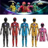 ราคา ชุดจั๊มสูท Power Ranger สำหรับเด็ก ชุดที่สมบูรณ์แบบ (1730379466459220426)