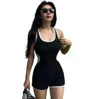 ราคา ชุดจั๊มสูท สีดำ กลวงออก แฟชั่น แขนกุด คอกลม เซ็กซี่ และน่ารัก สำหรับผู้หญิง เด็กผู้หญิง และสุภาพสตรี เสื้อผ้าผู้หญิง เสื้อ ไหม ลาว คุณ วดี เสื้อ สียีนส์ เสื้อ คอปาด เ ส ื (1731762077099526064)