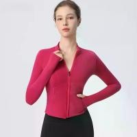 ราคา เสื้อโยคะ, เสื้อแจ็คเก็ตสตรี, ป้องกันแสงแดด, สลิมฟิต, แห้งเร็ว, แขนยาว, เหมาะสำหรับวิ่งและกีฬา, ชุดออกกำลังกาย, ออกกำลังกายแอโรบิคที่สวยงาม, ชุดกีฬาสตรี, ชุดฝึกสไตล์กีฬา, สำหรับผ (1732635039502599534)