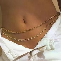 ราคา สร้อยเอว เข็มขัดโซ่ บิกินี่ คล้อง โซ่เอว สร้อยคล้องเอว บอดี้เชน สายฝอ Waist Chain (พร้อมส่ง) (1732306672620832367)