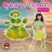 ราคา #ชุดแฟนซีเด็ก #ชุดฮาวาย #ชุดระบำฮาวายเด็ก ข้อมือ ข้อเท้า กระโปรง บิกินี่ เครื่องหัว (1729600971477125375)