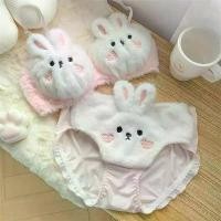 ราคา ชุดชั้นใน เซ็ตสุดน่ารัก เซ็กซี่ ครบชุด รวมชุดชั้นใน อกเล็ก ดีไซน์แมวนำโชค กางเกงชั้นในปุย บราน่ารัก (1732427039533794795)