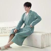 ราคา เสื้อคลุมอาบน้ำผู้ชาย ชุดนอน สไตล์ฤดูใบไม้ผลิและฤดูใบไม้ร่วง ชุดนอน แขนยาว ผ้าฝ้ายบาง เหมาะสำหรับฤดูร้อน สไตล์ญี่ปุ่น พลัสไซส์ (1732338334983096452)