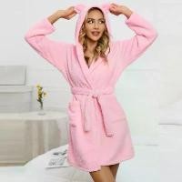 ราคา เสื้อคลุมอาบน้ำฤดูหนาว, เสื้อคลุมอาบน้ำขนปุย, เสื้อคลุมอาบน้ำมีฮู้ด, ชุดนอน, ชุดนอนสตรี, เสื้อคลุมอาบน้ำฤดูหนาว, เสื้อผ้าผู้หญิงที่บ้าน, [COD] (1732641923272837045)