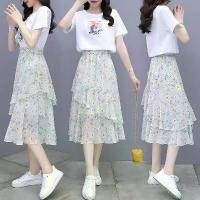 ราคา ชุดเดรสชีฟองลายดอกไม้ขนาดเล็ก เดี่ยว/สูท สำหรับผู้หญิง สไตล์เกาหลี Ins ฤดูร้อน มาใหม่ กระโปรงชีฟองเด็ก ชุดสองชิ้น (1729952446345677134)