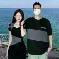 ราคา ชุดคู่รัก สไตล์ฝรั่งเศส ชุดฤดูร้อน ดีไซน์เรียบหรู เสื้อยืดแขนสั้นโดดเด่น เดรสฝรั่งเศสน่าระทึกใจ สำหรับผู้หญิง [COD] เดรส อัด พลีท ชุด สูท ผู้หญิง จั้ม กางเกง ขาสั้น (1732458908162098286)