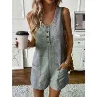 ราคา จั๊มสูทครึ่งปุ่มกระเป๋าคู่ [COD] สงกรานต์ ชุด ชุด จั๊ม สูท สาย เอี๊ยม เอี๊ยม ยีนส์ ขา สั้น (1732001717495957254)