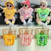 ราคา ชุดบอดี้สูทสี Dopamine, ผ้าฝ้ายเกรด A, ลายสดใส, ชุดเด็ก ไดโนhaha ม่วง ชุดนอน เสื้อ ผูก หน้า เด็ก แรก เกิด ชุด บอดี้ สูท (1732487722404578909)