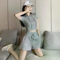 ราคา เสื้อฮู้ดดี้ แขนสั้น สไตล์ลำลอง มีฮู้ด ฤดูร้อน 2023 มาใหม่ ชุดทูพีซ เสื้อผ้าสำหรับผู้หญิง รวมกางเกงกีฬาขาสั้น สูท ผู้หญิง ราชการ สูท ผู้หญิง ราชการ สงกรานต์ ชุด (1731996615944341074)