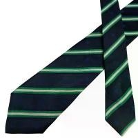 ราคา คลังสินค้า เนคไท DAKS Silk Dark Navy White Stripe Italy เนคไทแบรนด์เนม ของแท้ (1732208602559121116)