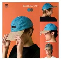 ราคา backtothebasic หมวกทรงเบสบอล หมวกแก๊ป หมวกแฟชั่นทูโทน ผลิตจากผ้ากันชงนำเข้าจากญี่ปุ่น (1732048054135916616)