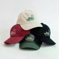 ราคา Littlethingsmatter-หมวกแก๊ป ️ ผ้าลูกฟูก ปักลาย Soleil Wanderers️ (1732309618115250500)