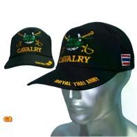 ราคา [COD] หมวกทหารม้า ทบ หมวกแก๊ป ทหารม้า CAVALRY สีดำ (1732068050975099026)