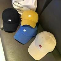ราคา หมวกแก๊ปเบสบอล ปัก M (มี 6 สี) หมวกแก๊ป (1732271033177508458)