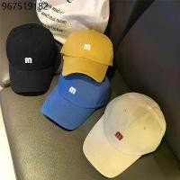 ราคา หมวกแก๊ปเบสบอล ปัก M (มี 6 สี) หมวกแก๊ป (1731470528809633525)
