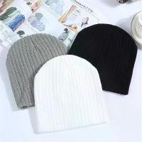 ราคา หมวกฤดูหนาว, สำหรับผู้หญิง, หมวกบีนนี่, สีทึบ, อบอุ่น, ถัก, หมวกไหมพรม, ผู้ชาย, หนาและอบอุ่น, สีดำ, สีเทา, สีขาว (1730732933931436524)