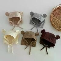 ราคา หมวกเด็ก ดีไซน์หมีหูน่ารัก สีพื้น ทำจากผ้าฝ้าย เหมาะสำหรับเด็กทารกและเด็กผู้หญิงแรกเกิด หมวกลูกไม้ หมวกบีนนี่ หมวกป้องกันหูฤดูใบไม้ผลิ (1732424652864128684)