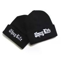 ราคา หมวกบีนนี่, THUG LIFE, สไตล์เกาหลี, เทรนด์, ป้องกันความหนาวเย็น, ปักแบนสามมิติ, ถักยืด, หมวกขนสัตว์ (1732546362722846660)