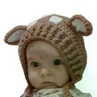 ราคา หมวกถักเด็กทารก, ทำด้วยมือ, โครเชต์, ธีมสัตว์การ์ตูน, หมวกบีนนี่, หมวก (1730807460370745384)