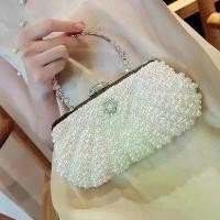 ราคา กระเป๋ามุก สไตล์วินเทจ กระเป๋าถือใบเล็ก กระเป๋าโท้ท กระเป๋าสะพายข้าง กระเป๋าผู้หญิง กระเป๋าลูกปัดทำมือ กระเป๋าราตรี กระเป๋าจัดเลี้ยง (1732339031584311288)