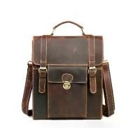 ราคา กระเป๋าสะพายข้าง สำหรับผู้ชาย กระเป๋าเป้หนัง หนังวัวม้าบ้า NASVA (1729900751778122569)