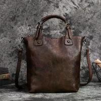 ราคา กระเป๋าสะพายข้าง ความจุมาก งานแฮนด์เมด สไตล์จีนย้อนยุค หนังแท้ อเนกประสงค์ กระเป๋าสะพายไหล่ มีสีขัด (1732662617163270008)