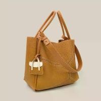 ราคา กระเป๋าผู้หญิง หนังแท้ 2025 ดีไซน์เฉพาะ กระเป๋โท้ทเย็บปะติดปะต่อกัน แฟชั่น กระเป๋าสะพายข้าง กระเป๋าสะพายข้าง (1731842425543886763)