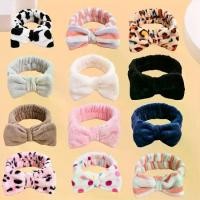 ราคา ที่คาดผมโพลีเอสเตอร์ แพ็ค 6 ชิ้น และ 12 ชิ้น ดีไซน์โบว์ สำหรับแต่งหน้า สปา และอาบน้ำ ผ้าทอย่น ยางรัดผม ยางยืด เหมาะสำหรับทุกสภาพผม เครื่องประดับเสริมความงามอเนกประสงค์สำหรับผู้หญิง (173216665789867752