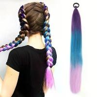 ราคา เด็กผู้หญิง ยางรัดผม วิกผมหางม้า 2 ชิ้น สไตล์มวยผม ถักเปีย สี สายยางยืด ต่อวิกผมหางม้า เหมาะสำหรับเทศกาลไหว้บ๊ะจ่าง ไหม ถักเปีย สงกรานต์ ไหมถักผมเปียสงกรานต์ ผมเปียส่งจากไทย ไหมไฟเบอร์ถักเปีย (1732235