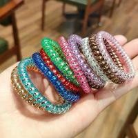 ราคา เครื่องประดับผม สไตล์เกาหลี สีทองและสีเงิน สายโทรศัพท์บาง สายรัดข้อมือยางรัดผม ยางรัดผม ราคา 2 หยวน ขายที่แผงลอยร้านค้า เชือกผูกผม (1732627703849387563)