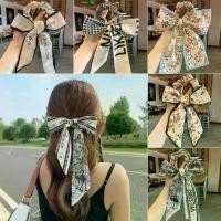 ราคา เครื่องประดับผมเกาหลี สไตล์บางฤดูร้อน มีโบว์ ยางรัดผม ที่คาดผมริบบิ้น ที่คาดผมยางยืด และผ้าพันคอผม (1731459723718067200)