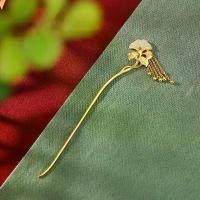 ราคา เครื่องประดับเงินแท้ S925 ชุบหยกแดง กิ๊บติดผมใต้ดวงอาทิตย์แห่งชาติสไตล์โบราณ กิ๊บติดผม (1732513207425402391)