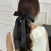 ราคา กิ๊บติดผม สไตล์เกาหลี สไตล์บัลเล่ต์ อเนกประสงค์ ริบบิ้นสีดำสวยงาม โบว์สองชั้น เหมาะสำหรับหางม้าและกิ๊บหนีบผม สไตล์สาวหวาน กิ๊ฟช็อป (1732364428087625105)