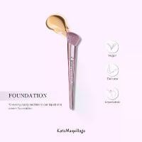 ราคา แปรงเดี่ยว สำหรับรองพื้น คอนซีลเลอร์ แป้ง บลัชออน และคอนทัวร์ แปรงอายแชโดว์ KatsMaquillage (1732322957881673147)