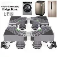 ราคา ฐานรองตู้เย็น แบบล้อเลื่อน ปรับขนาดและความสูงได้ ฐานรองเครื่องซักผ้า เครื่องซักผ้า แบบมีล้อ (1731351529636858595)