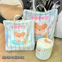 ราคา ถุงซักผ้าลายหมี ดีไซน์น่ารัก กระเป๋าหนังแยกเสื้อผ้า เหมาะสำหรับนักเรียน สไตล์การ์ตูน แบบพกพา กระเป๋าซัก เครื่องซักผ้า กระเป๋าทำความสะอาด (1732284497274898025)