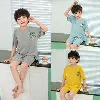 ราคา ชุดนอนเด็ก วัสดุโมดอล ชุดฤดูร้อน สำหรับเด็กชายและเด็กใหญ่ แขนสั้น กางเกงขาสั้น ชุดอยู่บ้าน เด็กโต แอร์ เครื่องปรับอากาศ ทรงหลวม ปี 2025 (1732485254890358554)