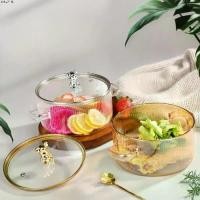 ราคา เครื่องครัว, HANZY TL, กระทะแก้วหมีใส, ด้าม binaural, ความจุมาก, หม้อซุป, ทนความร้อน, พร้อมฝาปิด, หม้อทำอาหาร, เหมาะสำหรับก๋วยเตี๋ยว (1732441513228534853)
