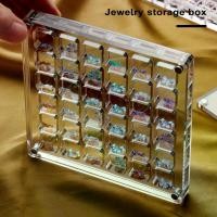 ราคา กล่องเก็บเสน่ห์เล็บ, อะคริลิคใส, หลายช่อง, ฝาครอบแม่เหล็ก, ทรงสี่เหลี่ยมและสี่เหลี่ยมผืนผ้า, ทรงกลม, เครื่องประดับ, ออแกไนเซอร์ลูกปัดเล็บ, ภาชนะ (1731165768265861524)
