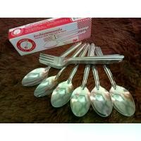 ราคา ช้อนส้อม ตราจรวด ยกกล่อง 1 โหล 12 คู่ (1732161693245344560)