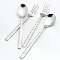 ราคา CRGNYP ชุดช้อนส้อมสแตนเลสอย่างดี ช้อนส้อม สแตนเลส ช้อน ส้อม อย่างหนา ไซส์ใหญ่มีน้ำหนัก แนะนำวันนี้ (1732298720496158670)