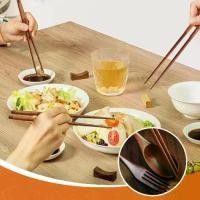 ราคา ชุดเครื่องใช้บนโต๊ะอาหารไม้ 3 ชิ้น/เซ็ต ช้อนส้อม ตะเกียบ ไม้ยาว ของว่างในบ้าน ชุดเครื่องใช้บนโต๊ะอาหาร ของแข็ง Y2Y7 (1732364272271459992)