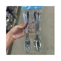 ราคา ช้อนส้อม3คู่(ช้อนกลาง)สแตนเลสหนาทนหนากว่าช้อนทั่วไปราคาต่อ6ชิ้นช้อน3ส้อม3มีเก็บปลายทาง (1729872974614137640)