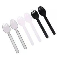 ราคา ช้อนพลาสติกใสขนาดเล็ก 20 ชิ้น ช้อนส้อม สำหรับเยลลี่ ไอศกรีม ของหวาน อาหารเรียกน้ำย่อย ช้อนส้อมพลาสติก เหมาะสำหรับงานปาร์ตี้ (1729994445289064687)