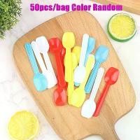 ราคา ช้อนขนม 50 ชิ้น ช้อนไอศครีมสแตนเลส ช้อนซุป ช้อนพลาสติกรสน่ารัก เหมาะสำหรับใช้ในครัวเรือนและปาร์ตี้ ช้อนส้อม (1732238333010871347)