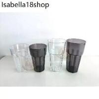 ราคา ZH ❃(12ใบ)แก้วน้ำ 14-18oz แก้วน้ำพลาสติก(ตกไม่แตก)✅✧ (1732328509766469756)