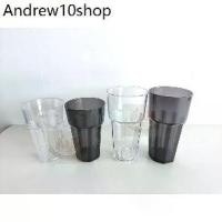 ราคา ZH ♛(12ใบ)แก้วน้ำ 14-18oz แก้วน้ำพลาสติก(ตกไม่แตก)✅♭ (1732328015615200205)